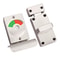 Stainless Steel Toilet Indicator Lock Red Green Bathroom Door Lock With Privacy Handle 1