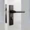Stainless Steel Toilet Indicator Lock Red Green Bathroom Door Lock with Privacy Handle