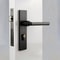 Stainless Steel Toilet Indicator Lock Red Green Bathroom Door Lock with Privacy Handle
