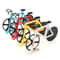 Bicycle Pizza Cutter Wheel Stainless Steel pizza cutter Kitchen Tool Random Color