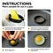 Non Stick Egg Ring Mold With Foldable Handle For Perfect Omelettes And Pancakes 3