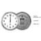 12 Inch Smart WiFi Wall Clock With Auto Time Sync Silent Modern Minimalist Clock 3