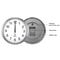 12 Inch Smart WiFi Wall Clock With Auto Time Sync Silent Modern Minimalist Clock 3