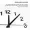 12 Inch Smart WiFi Wall Clock With Auto Time Sync Silent Modern Minimalist Clock 4