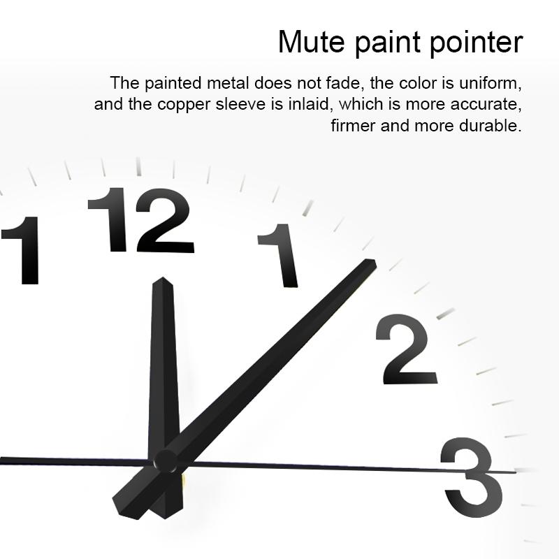12 Inch Smart WiFi Wall Clock With Auto Time Sync Silent Modern Minimalist Clock 4