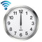 12 Inch Smart WiFi Wall Clock with Auto Time Sync Silent Modern Minimalist Clock