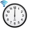 12 Inch Smart WiFi Wall Clock with Auto Time Sync Silent Modern Minimalist Clock