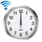 12 Inch Smart WiFi Wall Clock With Auto Time Sync Silent Modern Minimalist Clock 9