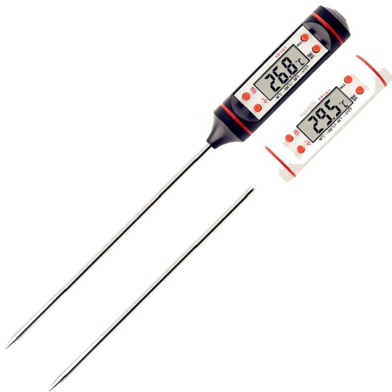 3pcs Digital Food Thermometer Instant Read Probe For Cooking BBQ Oil Baking 2