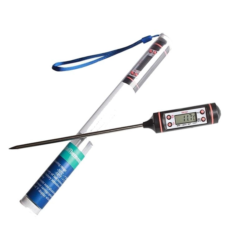 3pcs Digital Food Thermometer Instant Read Probe For Cooking BBQ Oil Baking 6