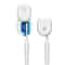 Portable UV Toothbrush Sterilizer Case with UVC Cleaning for Travel and Home