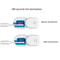 Portable UV Toothbrush Sterilizer Case with UVC Cleaning for Travel and Home