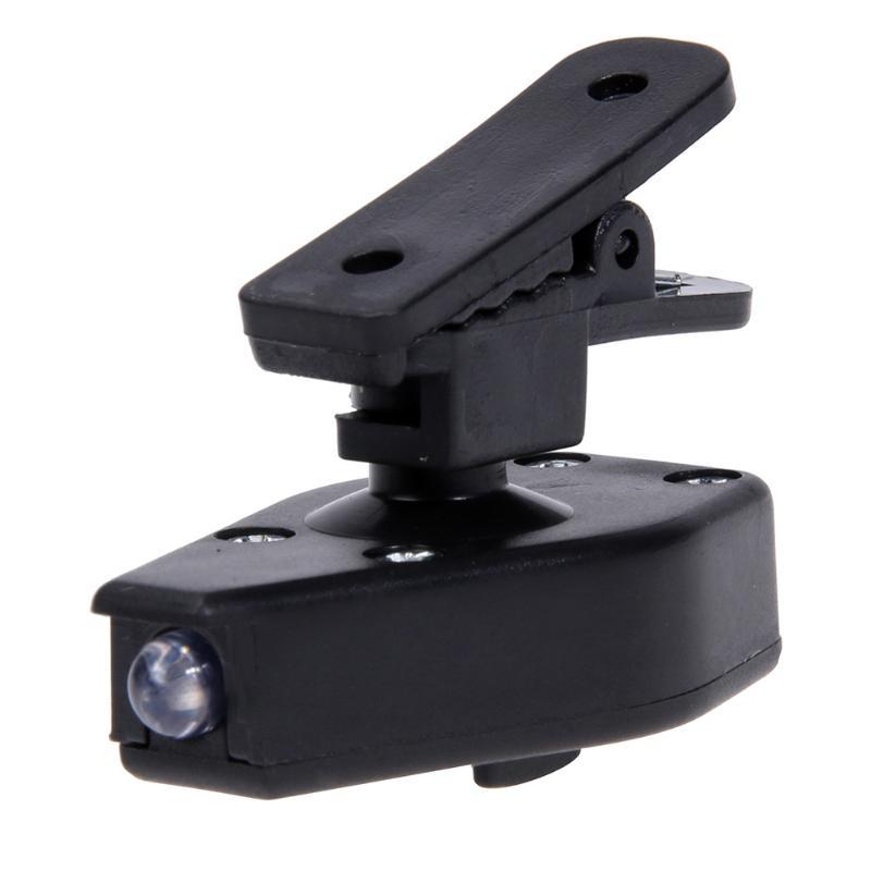 Adjustable LED Reading Light Eyeglass Clip, 2pcs Mini Clip-On Light for Hands-Free Illumination