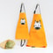 Parent Child Cartoon Apron Set Cotton Sleeveless Kitchen Smock For Kids And Adults 1