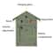 Vintage Cuckoo Clock With Bird Call Hourly Decorative Wall Clock For Home Living 1