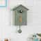 Vintage Cuckoo Clock With Bird Call Hourly Decorative Wall Clock For Home Living 7