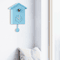 Vintage Cuckoo Clock With Bird Call Hourly Decorative Wall Clock For Home Living 8