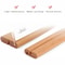 Acrylic Tabletop Sign Holder With Wooden Base Adjustable Display Stand For Retail Price Tags 2