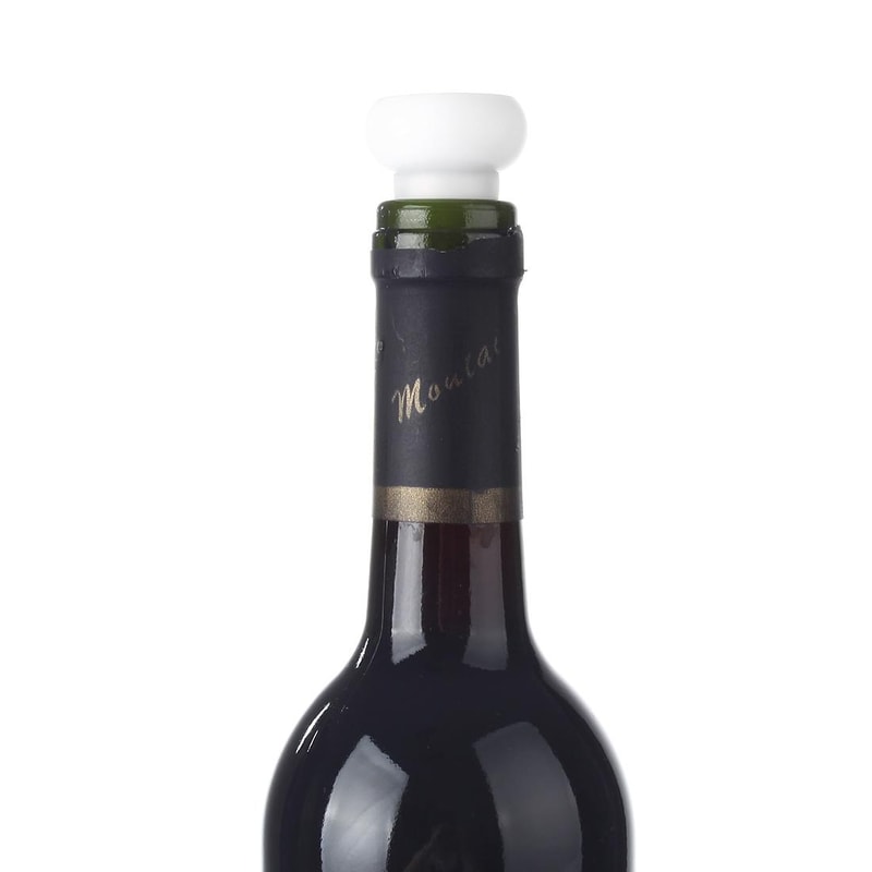 SecureLock Wine Bottle Cap with Wine Bottle Lock and Combination Bottle Lock for Freshness & Protection