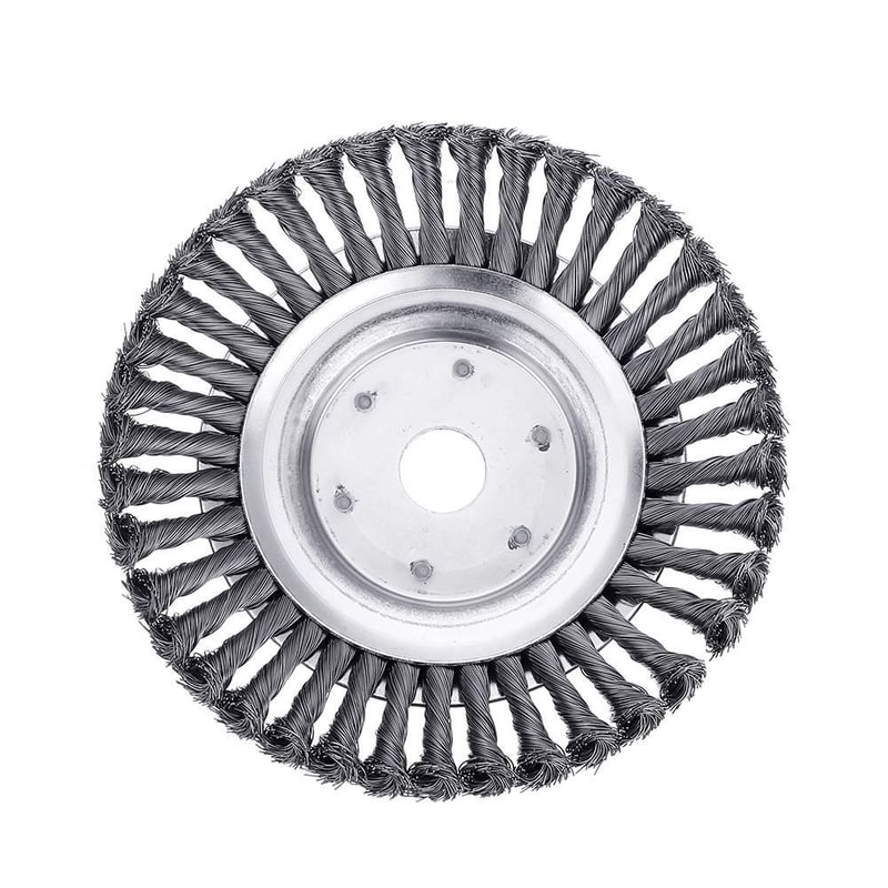 HeavyDuty Steel Wire Grass Trimmer Head For Lawn Mower Weed Removal 1
