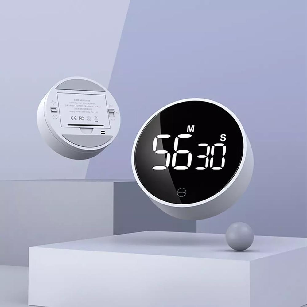 Cute Tomato Kitchen Timer, Mechanical Cooking Timer Alarm for Baking & Study Focus