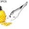 Stainless Steel Pineapple Eye Remover Tool Set 3PCS Non Slip Fruit Corer Digger