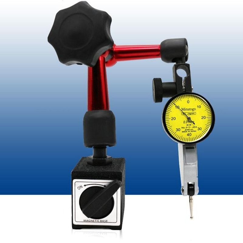 Precision Magnetic Base Dial Indicator Stand With Universal Adjustment Arm For Mechanical Measureme 1