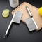 Stainless Steel Crinkle Cutter Knife For Wavy Fries Veggies Durable French Fry Cutter 0