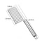 Stainless Steel Crinkle Cutter Knife For Wavy Fries Veggies Durable French Fry Cutter 3