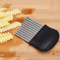 Stainless Steel Crinkle Cutter Knife For Wavy Fries Veggies Durable French Fry Cutter 4