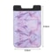 Marble Pattern Phone Card Holder With Stretch Pocket Slim Stickon Wallet For Phone 1
