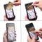 Marble Pattern Phone Card Holder With Stretch Pocket Slim Stickon Wallet For Phone 4