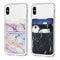 Marble Pattern Phone Card Holder With Stretch Pocket Slim Stickon Wallet For Phone 0