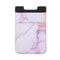 Marble Pattern Phone Card Holder With Stretch Pocket Slim Stickon Wallet For Phone 11