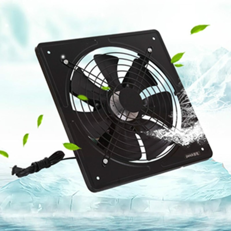 HighSpeed Exhaust Fan Industrial Window Ventilation Fan For Kitchen Workshop 0