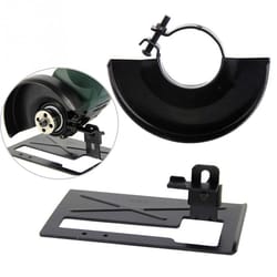 angle grinder cutting bracket with protective guard cover for safe precision cutting