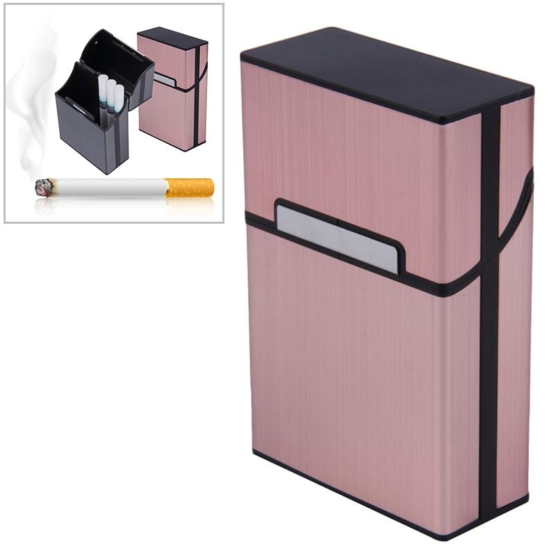 Slim Aluminum Cigarette Case Pocket Holder Durable Waterproof Tobacco Storage Box 0