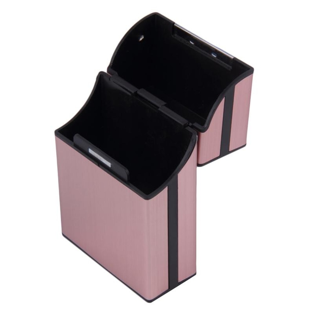 Slim Aluminum Cigarette Case Pocket Holder Durable Waterproof Tobacco Storage Box 3