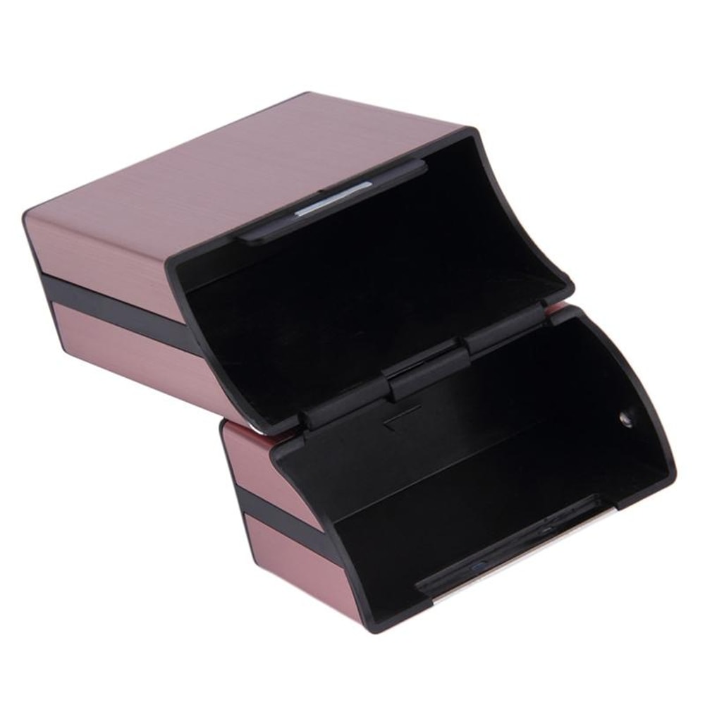 Slim Aluminum Cigarette Case Pocket Holder Durable Waterproof Tobacco Storage Box 4