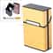 Slim Aluminum Cigarette Case Pocket Holder Durable Waterproof Tobacco Storage Box 11