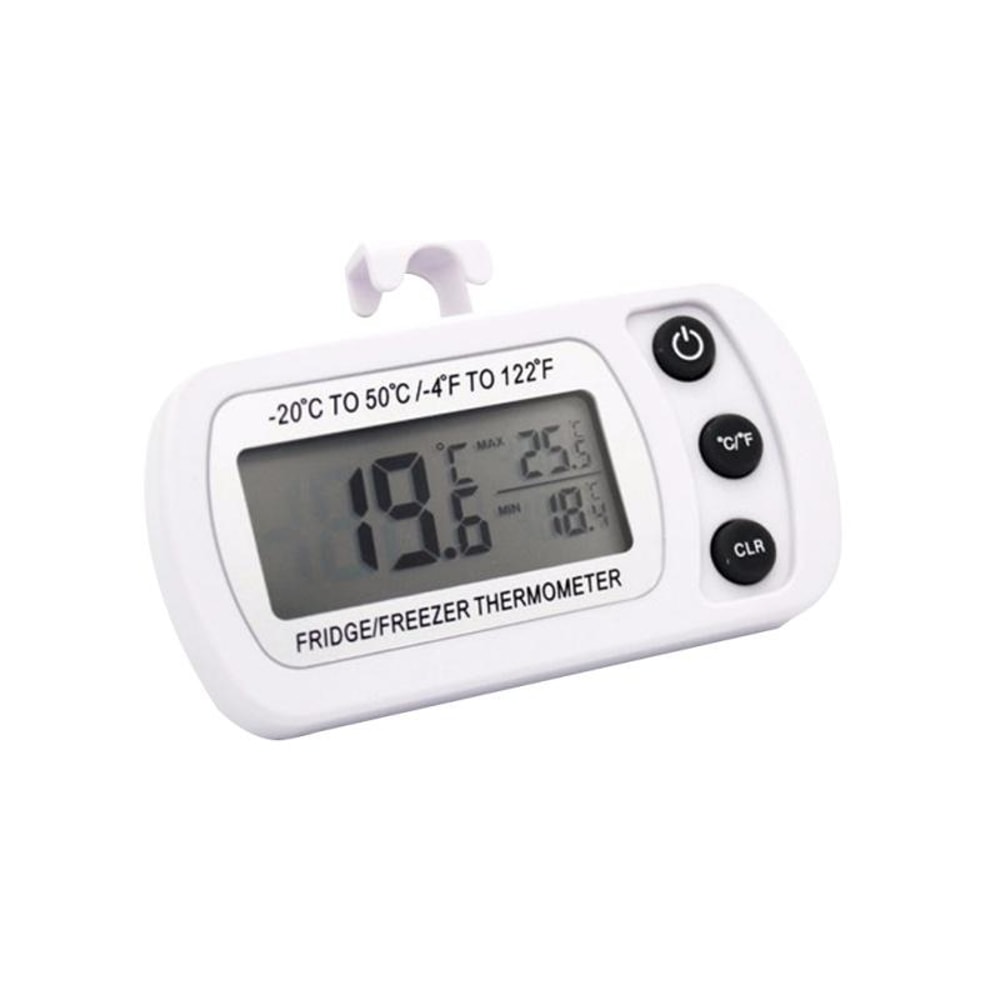 Digital LCD Fridge Thermometer Waterproof Freezer Temperature Monitor With Sensor 1