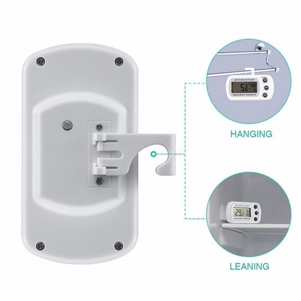 Digital LCD Fridge Thermometer Waterproof Freezer Temperature Monitor With Sensor 3