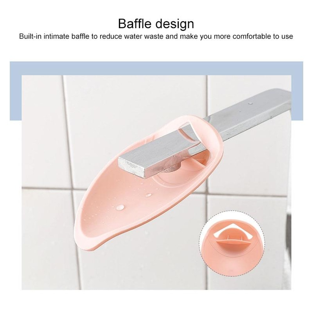Kids Faucet Extender For Sink Soft Silicone Toddler Hand Washing Aid 3