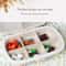 Portable 8Grid Pill Organizer Travel Case Set Leakproof Medicine Storage Box 9