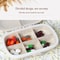 Portable 8Grid Pill Organizer Travel Case Set Leakproof Medicine Storage Box 9