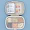 Portable 8Grid Pill Organizer Travel Case Set Leakproof Medicine Storage Box 2