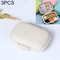 Portable 8Grid Pill Organizer Travel Case Set Leakproof Medicine Storage Box 13