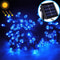 200 LED Solar String Lights Outdoor Waterproof Warm White Christmas Garden Lights 0