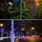 200 LED Solar String Lights Outdoor Waterproof Warm White Christmas Garden Lights 7