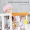 Cartoon Animal Baby Stroller Toy With Rattle Soft Crib Hanging Toy For Sensory Development 6